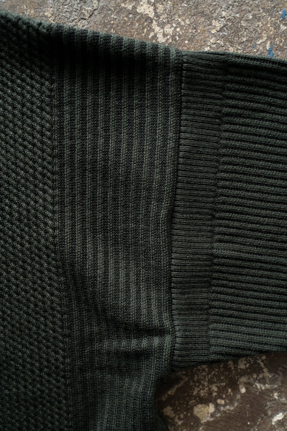 【26AW】Teriha Zip Polo(DARK OLIVE)