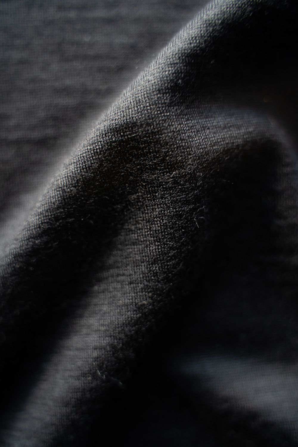 【ラスト1点】【23AW】Washable wool turtle(BLACK)