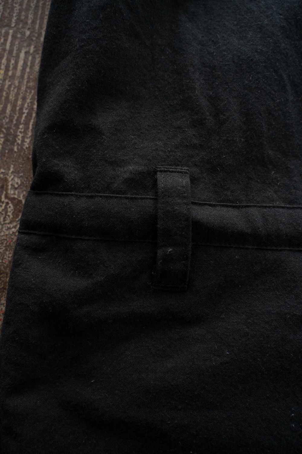 【26SS】"joint(short)"pajama【オールインワン】(washed light cotton BLACK)
