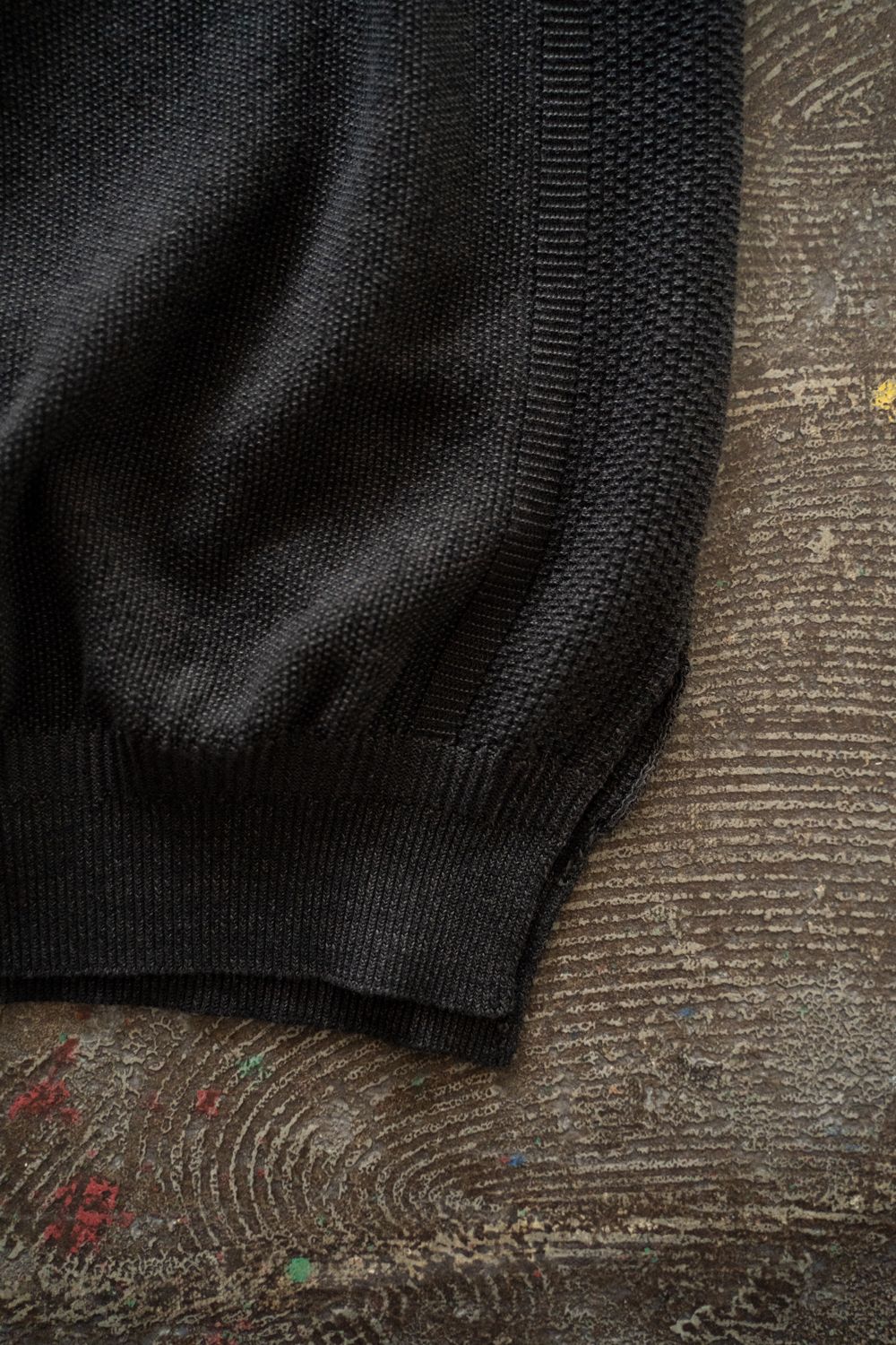 【26SS】Haoto collar Vest(BLACK)
