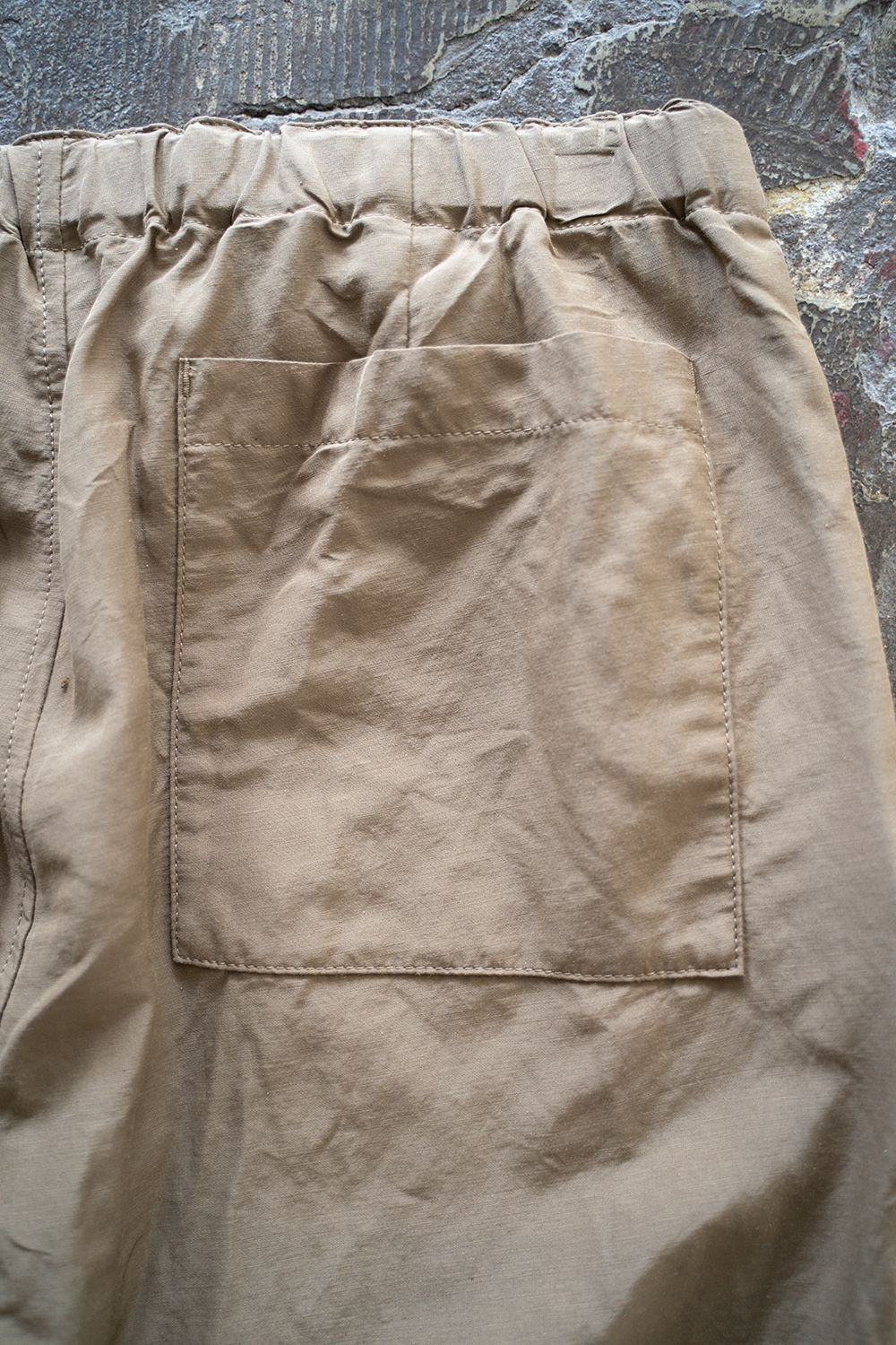 【ラスト1点】【22SS】ラミーキュプライージーパンツ(KHAKI BEIGE)