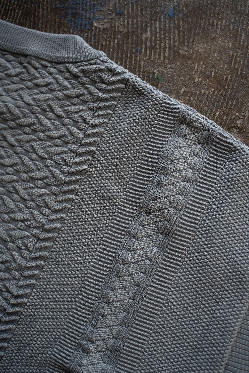【ラスト1点】【24SS】Kusabue Knit(PALE BLUE)