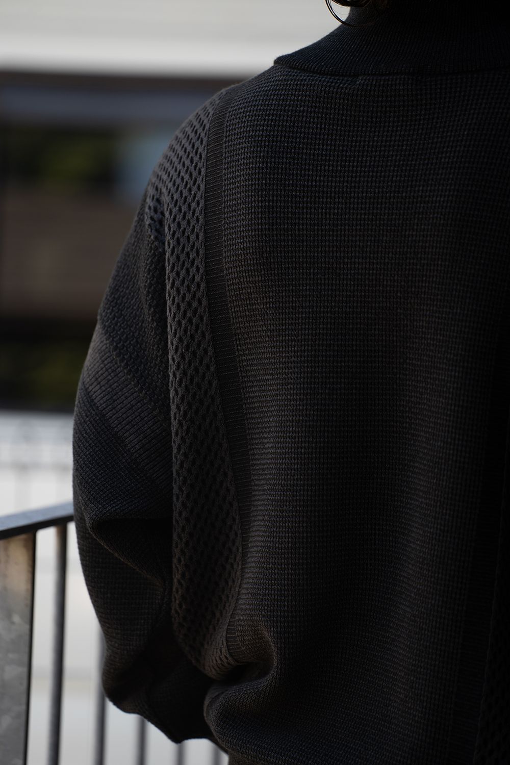 【26AW】Karita Half Zip Knit(BLACK)