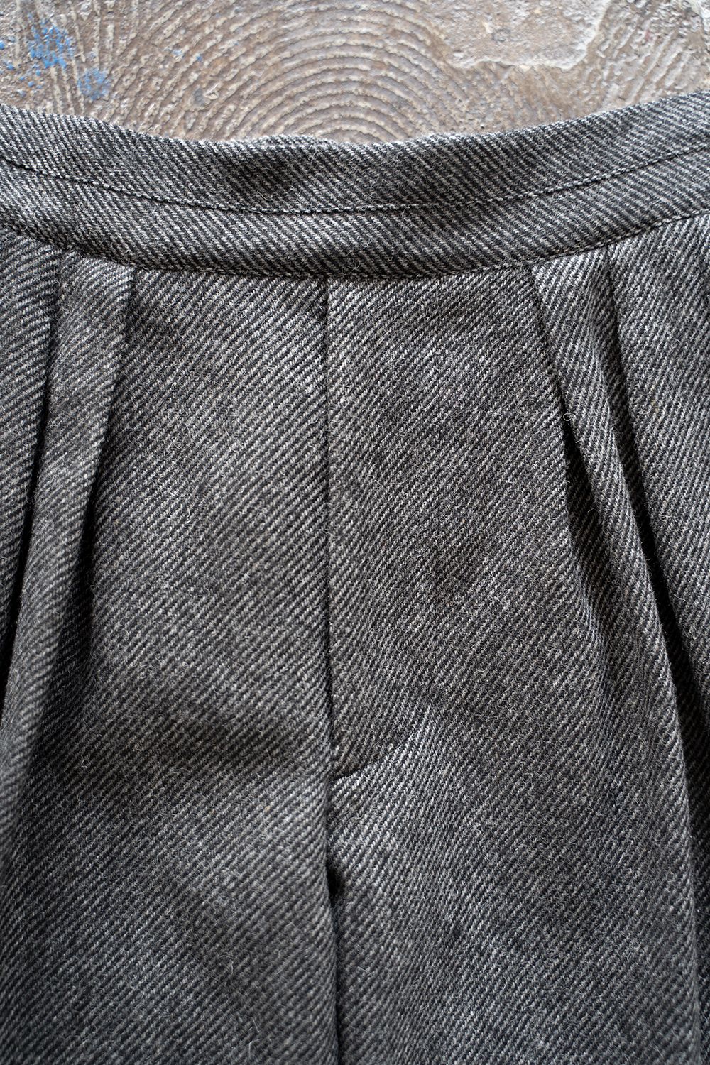 【ラスト1点】【21AW】Hakama Tweed Pants/ハカマツイードパンツ(GRAY)