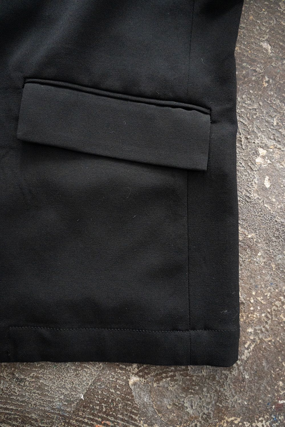 【ラスト1点】【26SS】Air Twill Tailored Jacket/エアーツイルテーラードジャケット(BLACK)