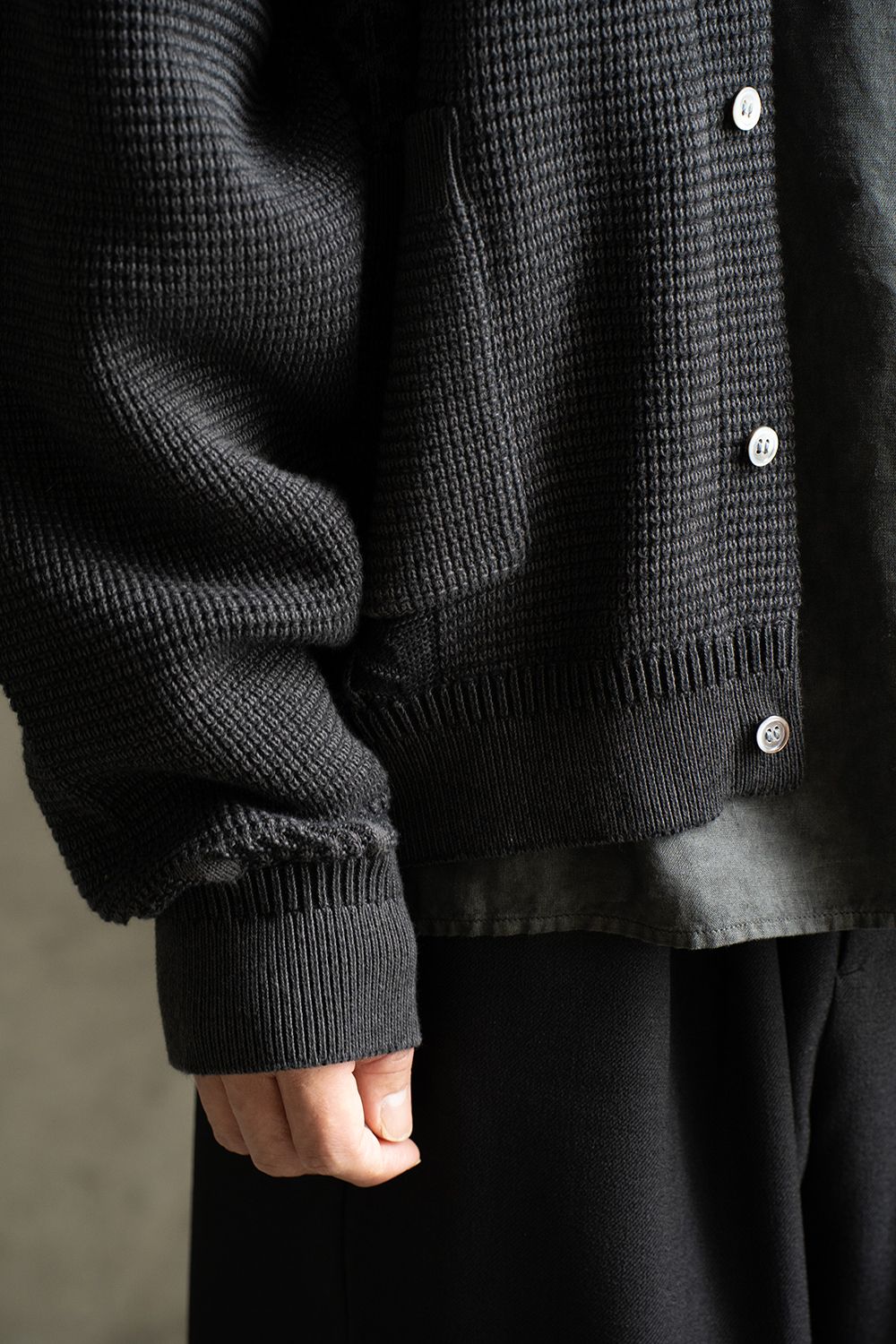 【25AW】Ginka Cardigan(BLACK)