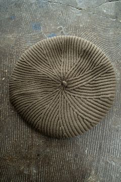 【22AW】Yukitsuri Beret(KHAKI GRAY)