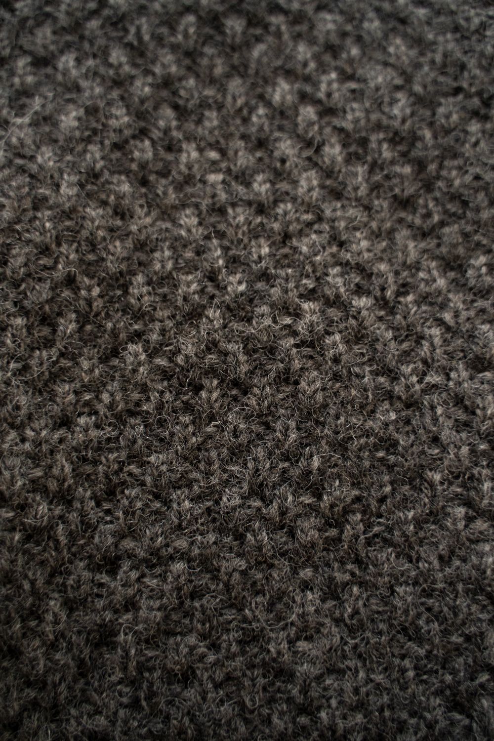 【ラスト1点】【25AW】英国羊毛5Gニットジップブルゾン(GRAY)