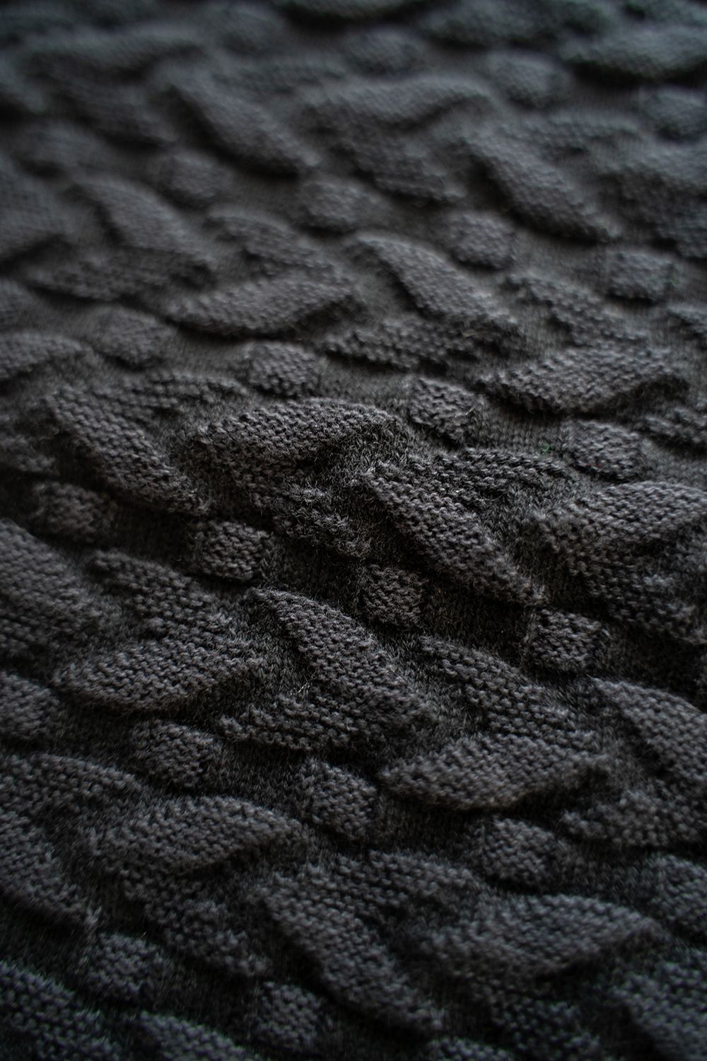 【ラスト1点】【24SS】Kusabue Knit(BLACK)