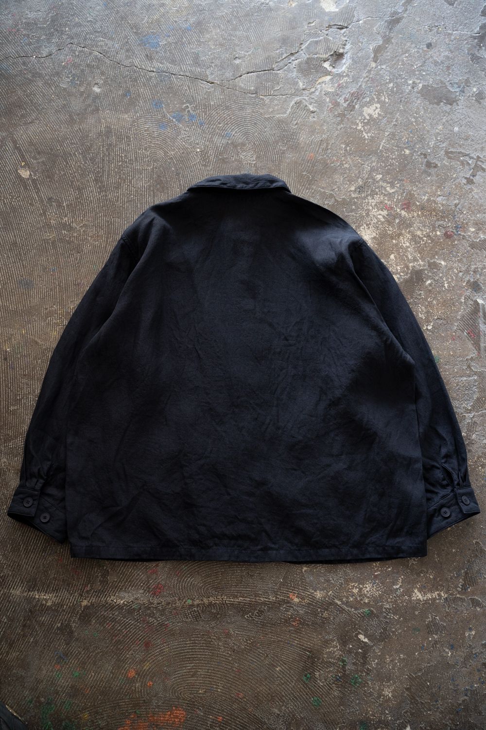 和紙大麻ジャケット(濃紺)