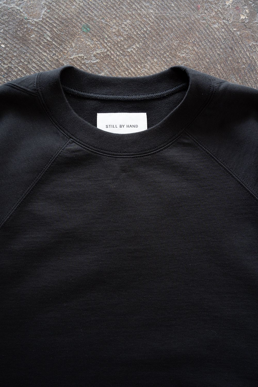 【ラスト1点】【26AW】ラグランスリーブプルオーバースウェット(INK BLACK)