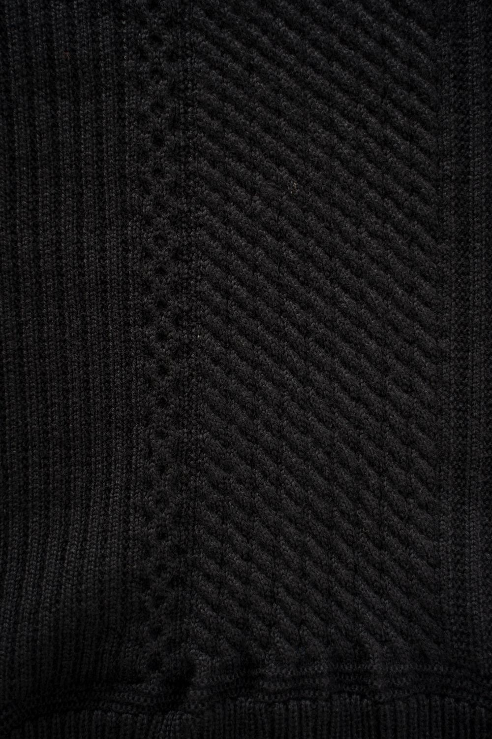 【26AW】Teriha Zip Polo(BLACK)