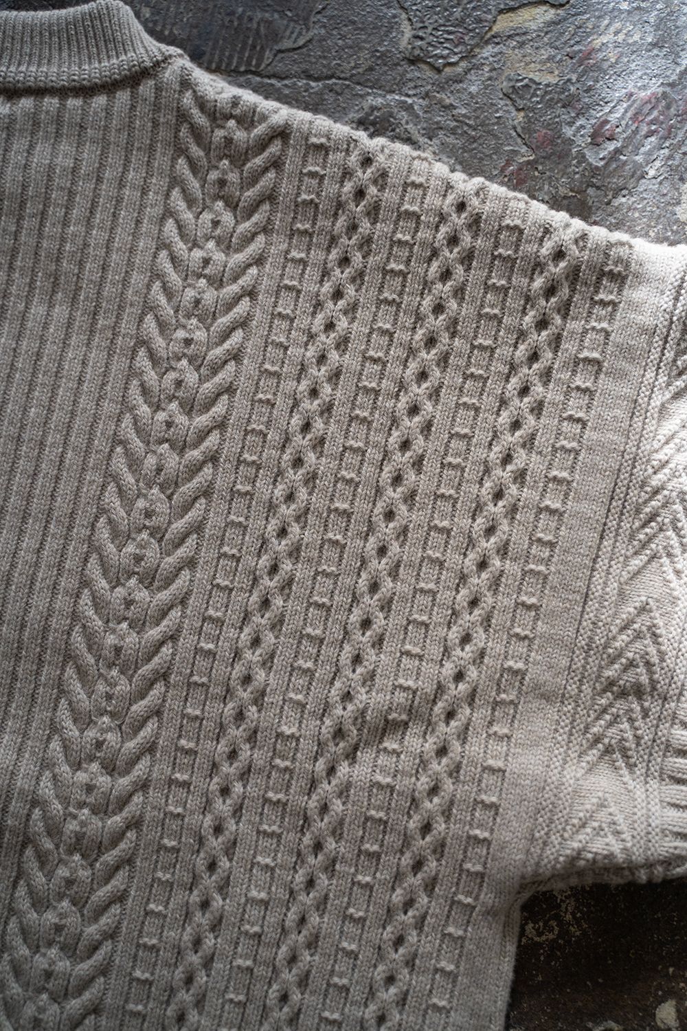 【ラスト1点】Tofu Knit(OATMEAL)