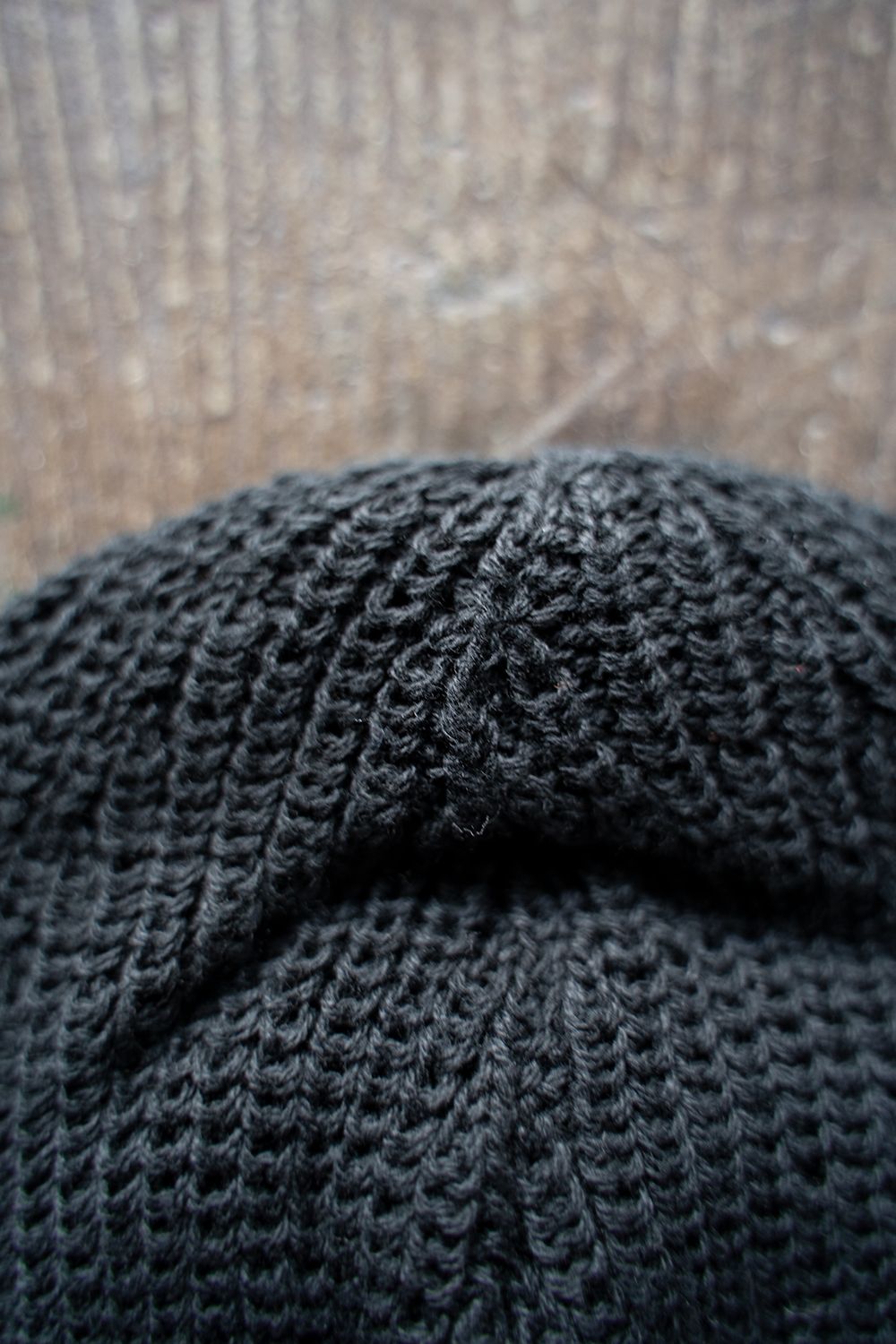 【22SS】Yagasuri Knit Cap(BLACK)