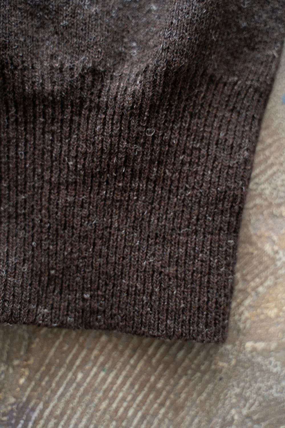 【ラスト1点】Hard twisted Shetlandwool type C-2(BROWN)