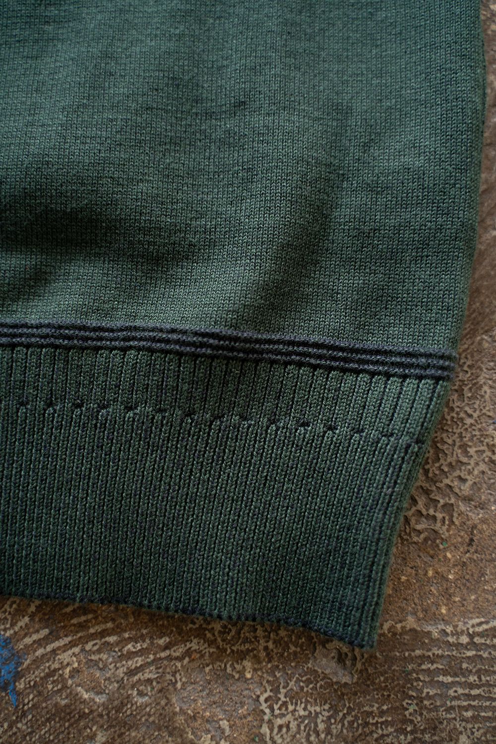 YASHIKI - 【ラスト1点】【24SS】Hazakura Knit Polo(GREEN) | Salty