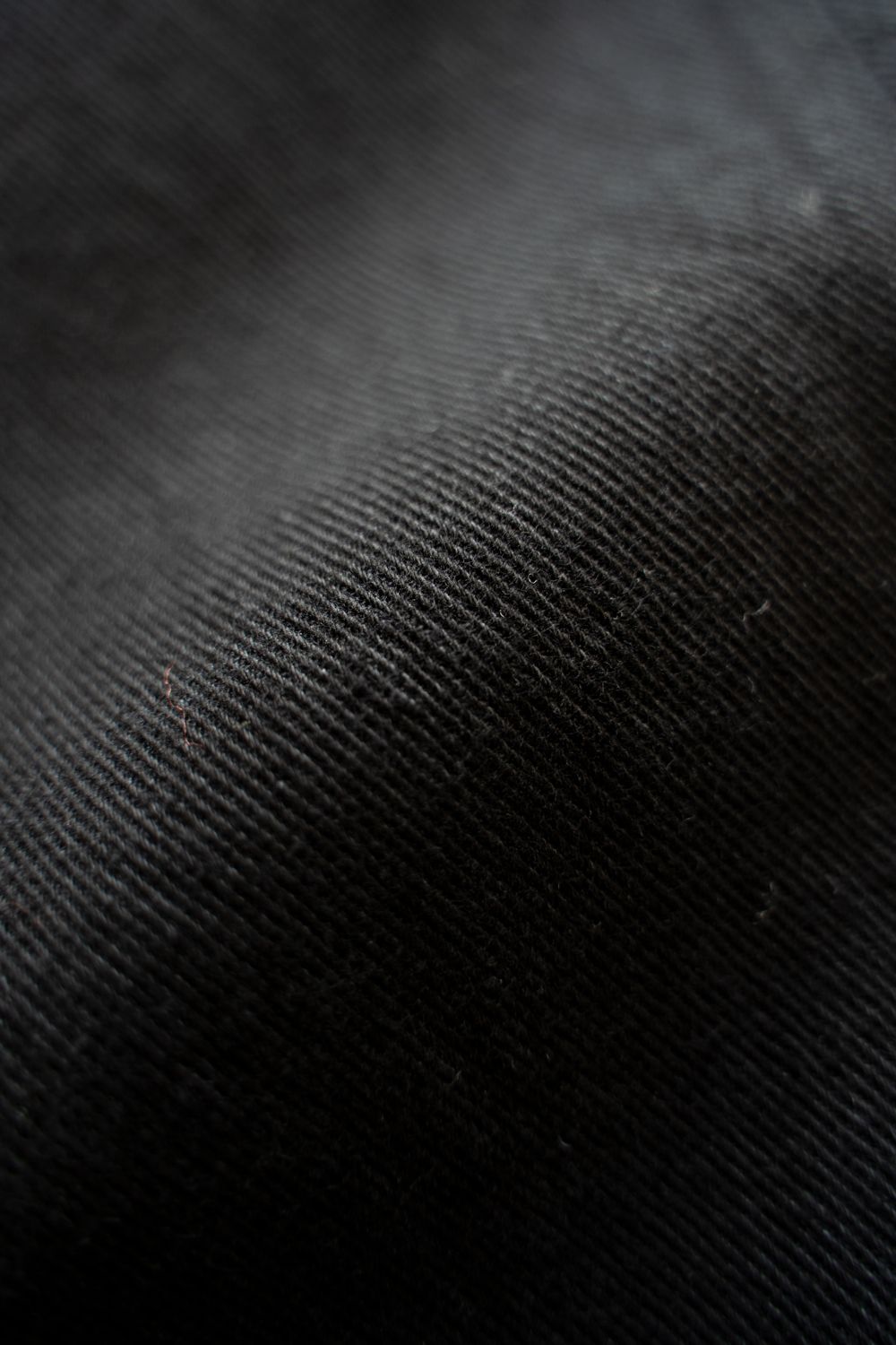 【ラスト1点】【25AW】Black Twill Trousers(BLACK)