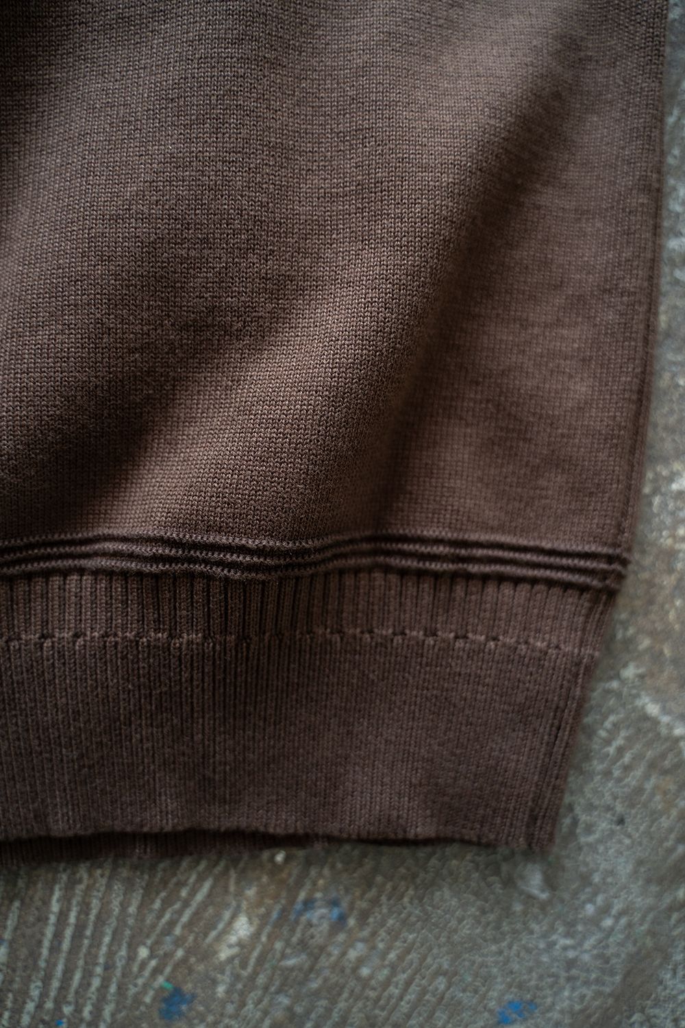 【ラスト1点】【24AW】Ryoshu V Neck Knit(BROWN)