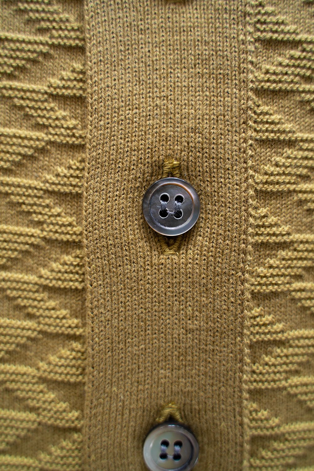 【ラスト1点】Harukaze Henley Knit(CITRON YELLOW)