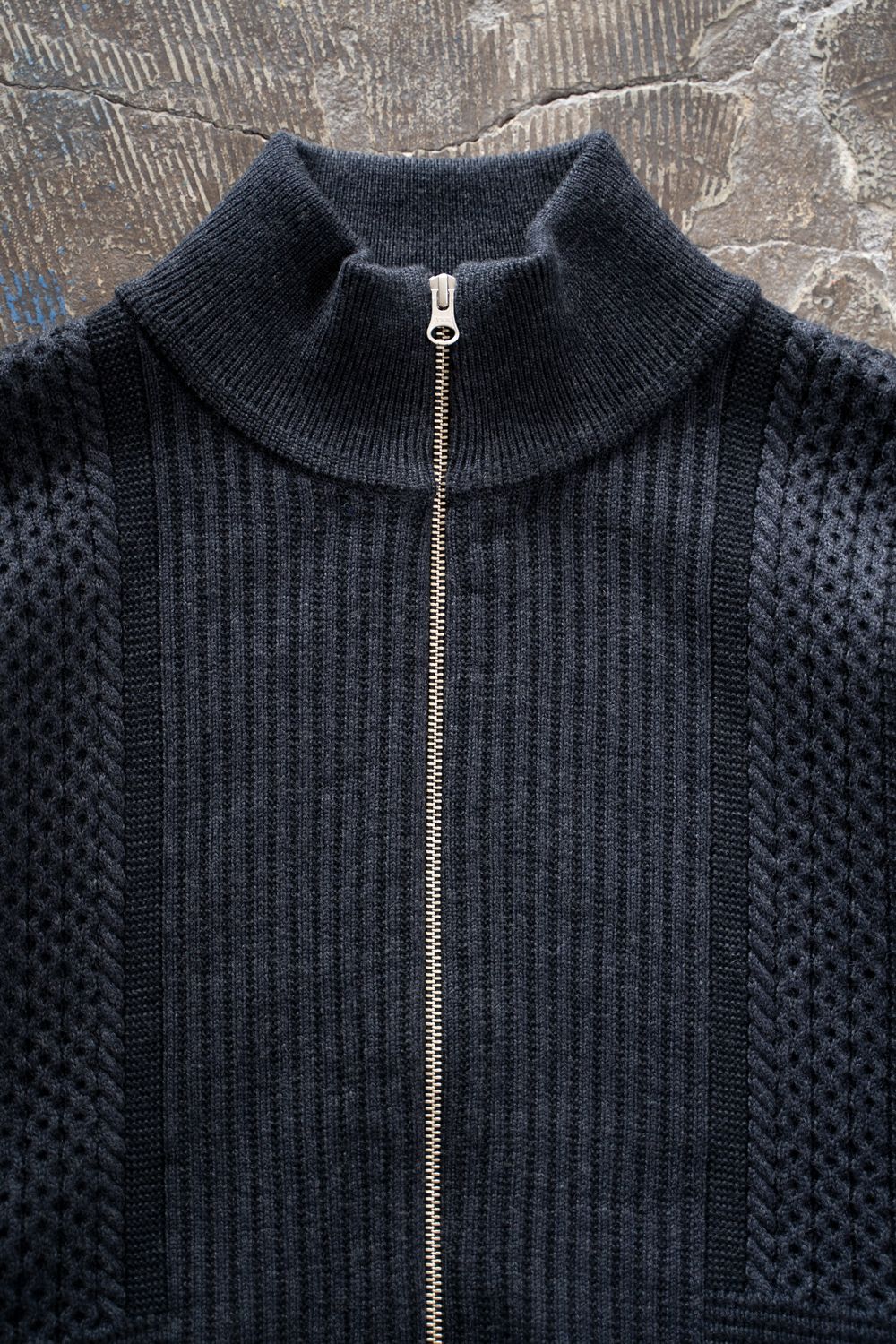 【26AW】Akiiro Drivers Knit(NAVY)