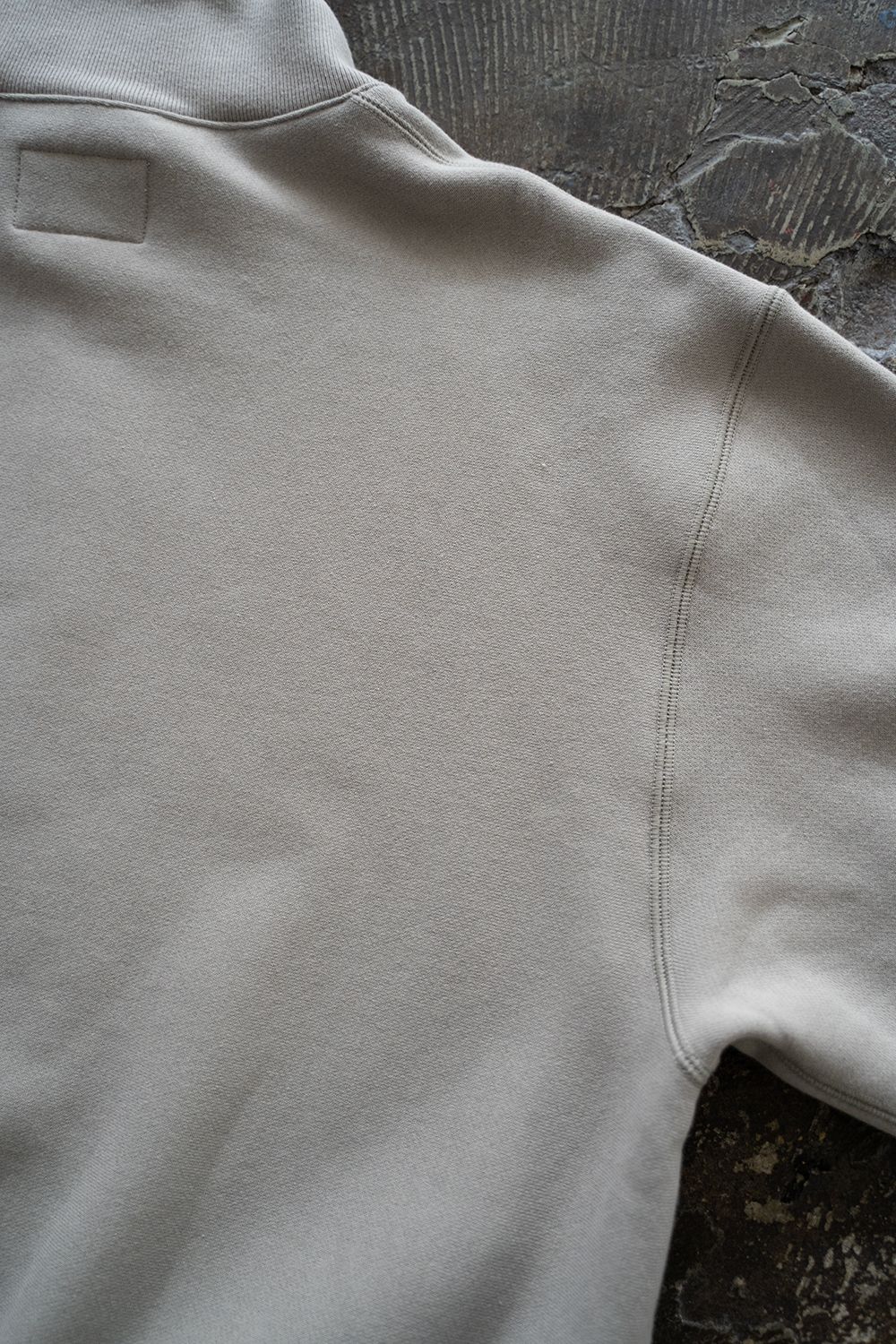 【ラスト1点】【23AW】ハーフジッププルオーバースウェット(GRAY)