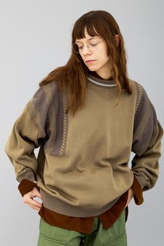 【ラスト1点】【25AW】Shimobashira Knit(BEIGE)