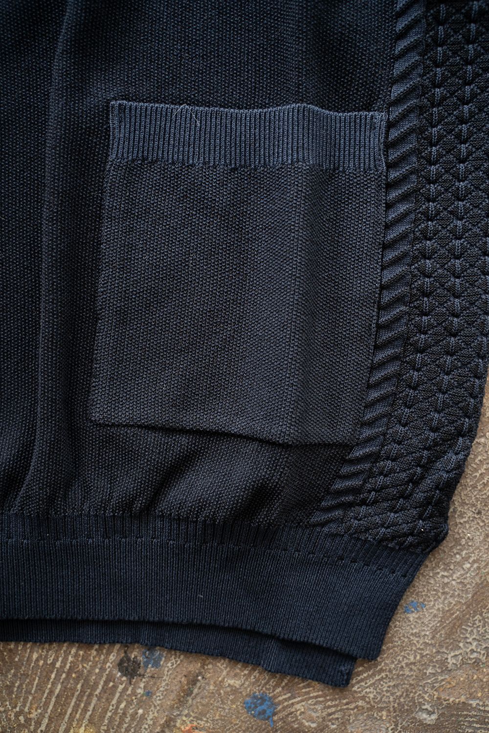 【25SS】Kinkai collar Vest(NAVY)