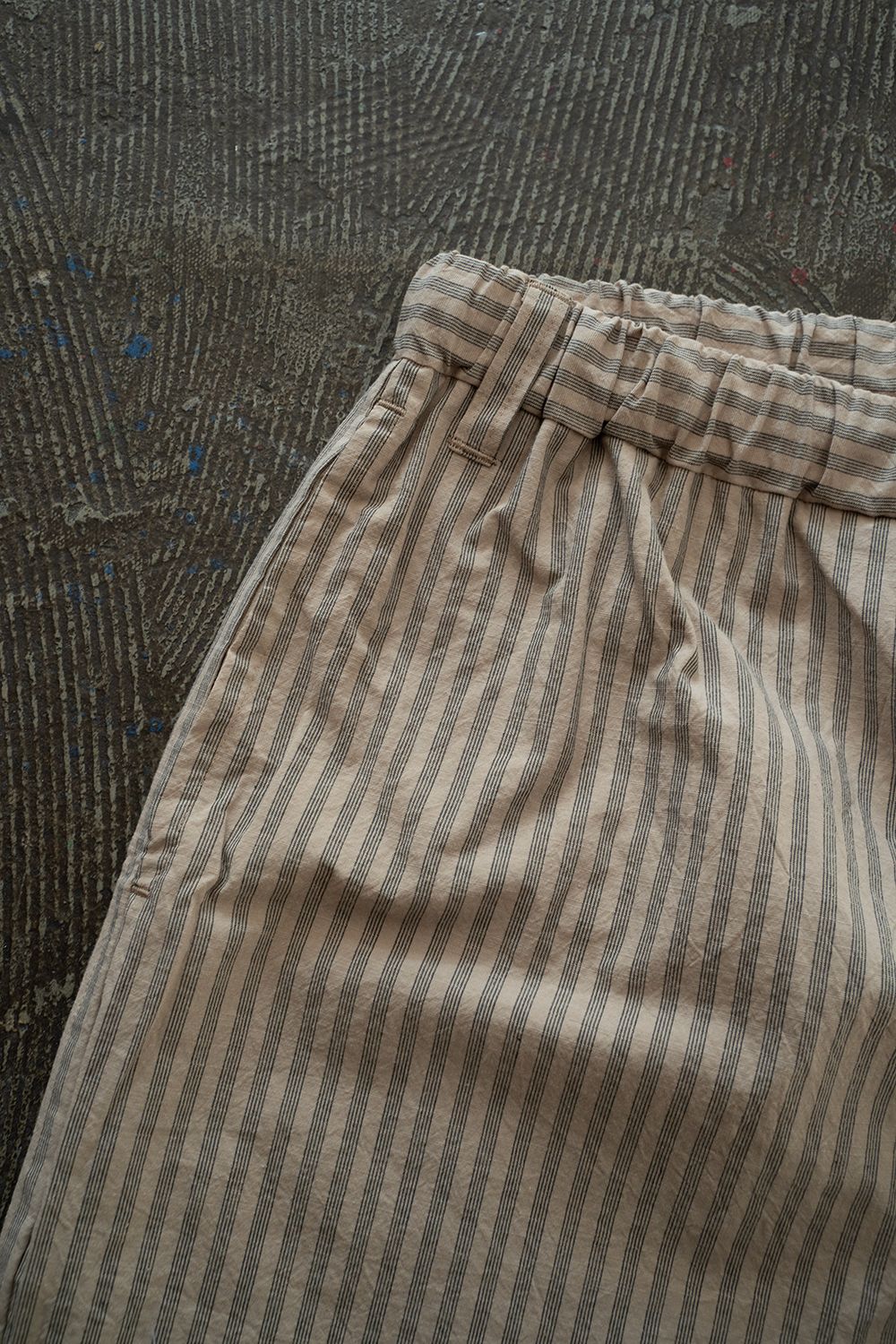 【ラスト1点】【25SS】"summer jambo"pajama(Triple Stripe BEIGE)【セットアップ】【ユニセックス】