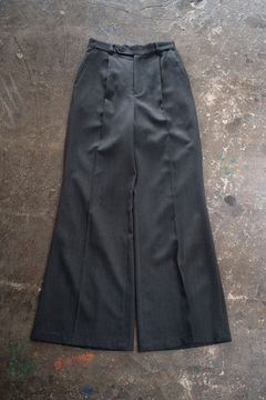 【26AW】Fluid Flare Pants/フルーイドフレアパンツ(GRAY)