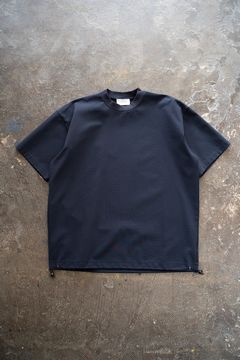 【ラスト1点】【24SS】Short Sleeve Draw Code Pull Over(DEEP NAVY)