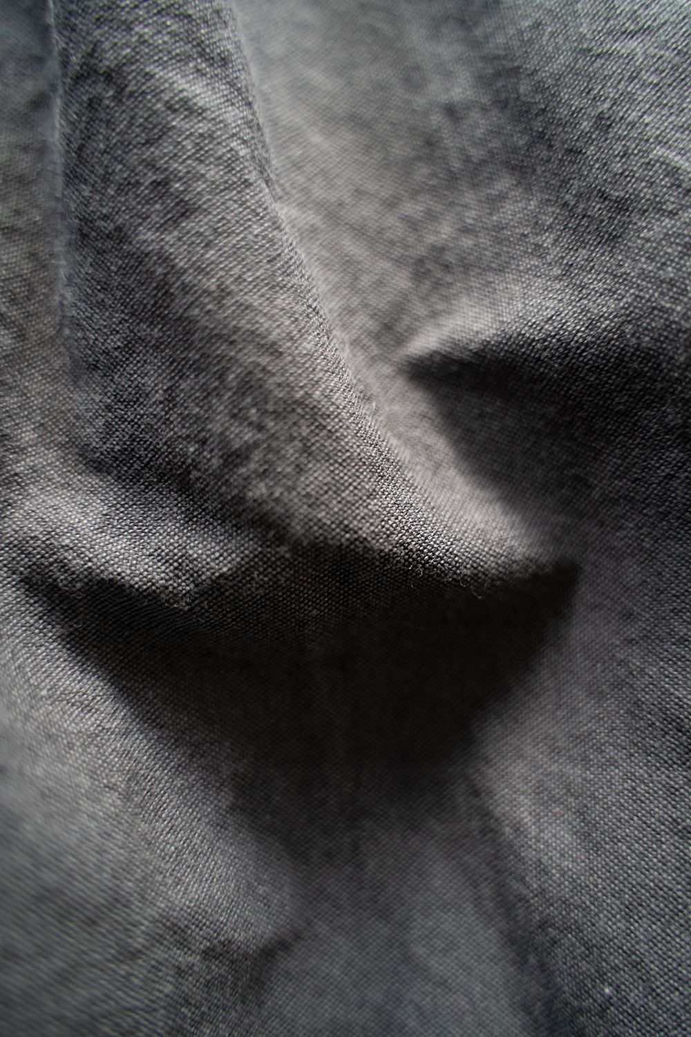 【ラスト1点】【22SS】和紙×ウール混4タックイージースラックス(BLUE GRAY)