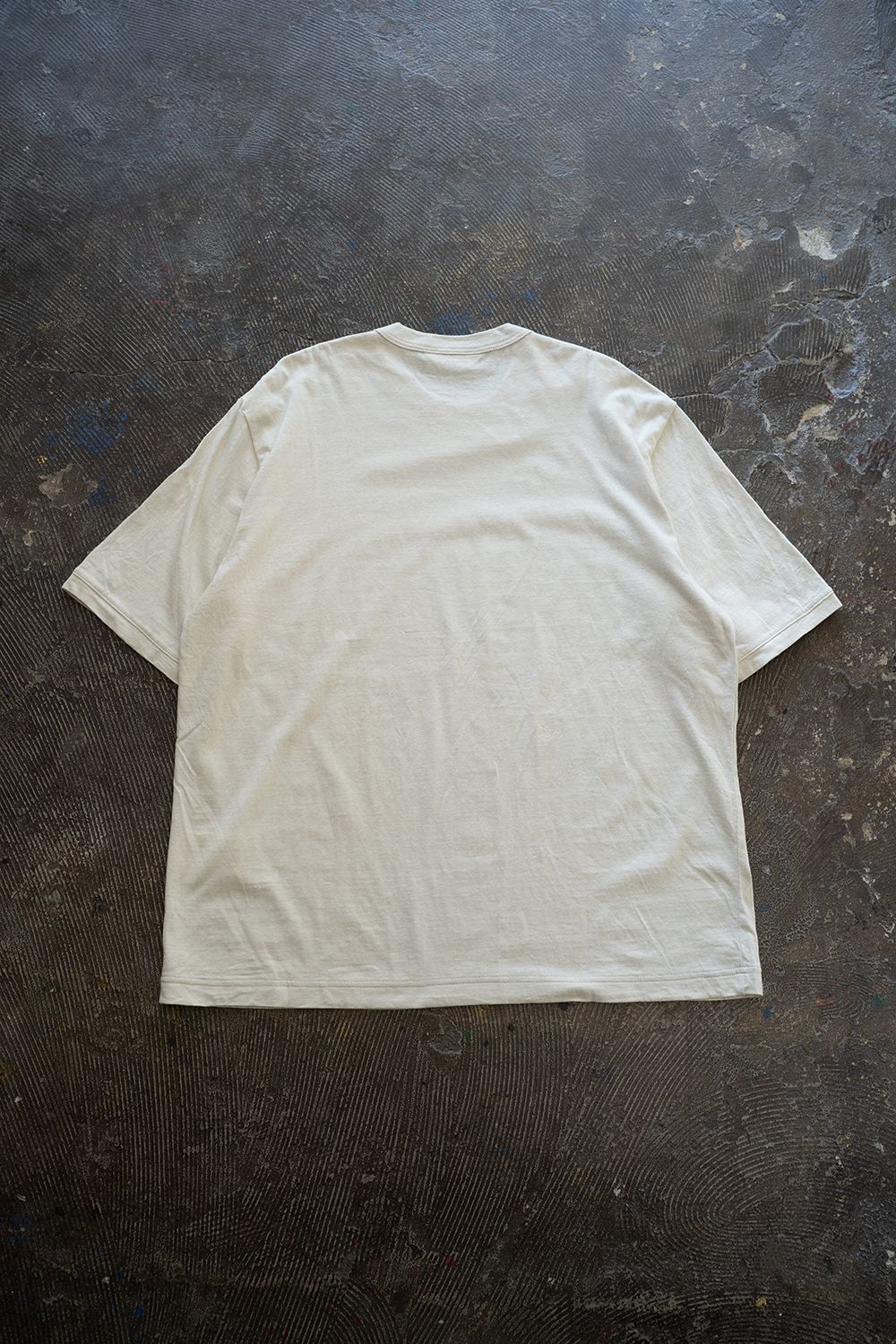 【ラスト1点】【25SS】シルクネップTシャツ(ECRU)
