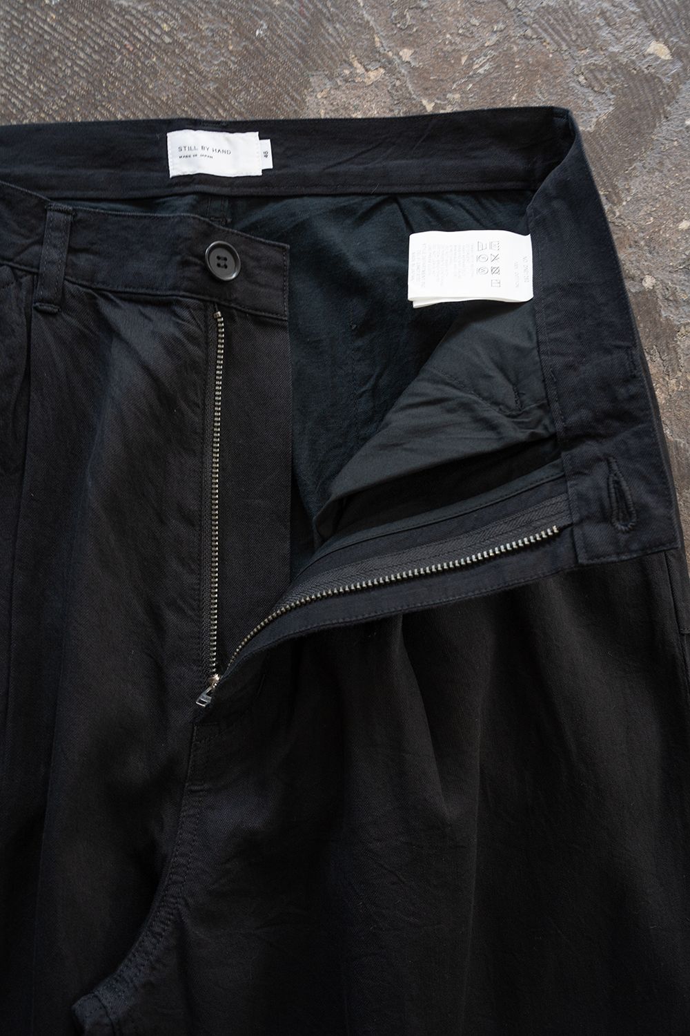 【26SS】5.5ozデニムワンタックパンツ(BLACK)