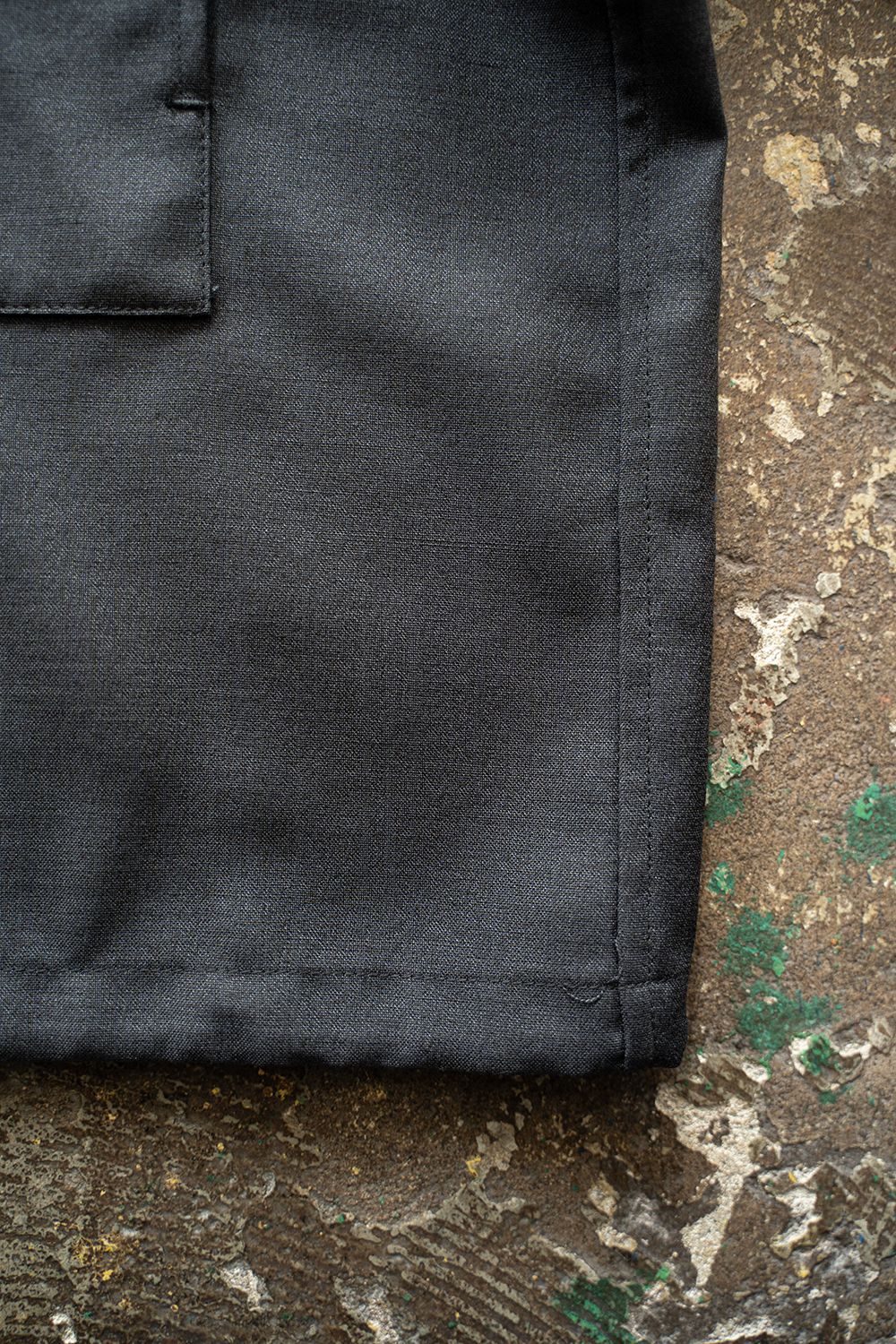 【ラスト1点】【25AW】モヘア混シャツジャケット(CHARCOAL)