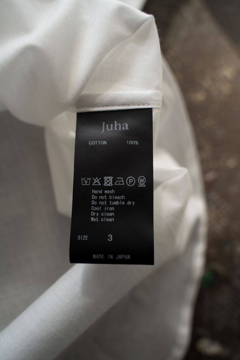 【25AW】Air Lawn L/S Shirt/エアーローンロングスリーブシャツ(WHITE)