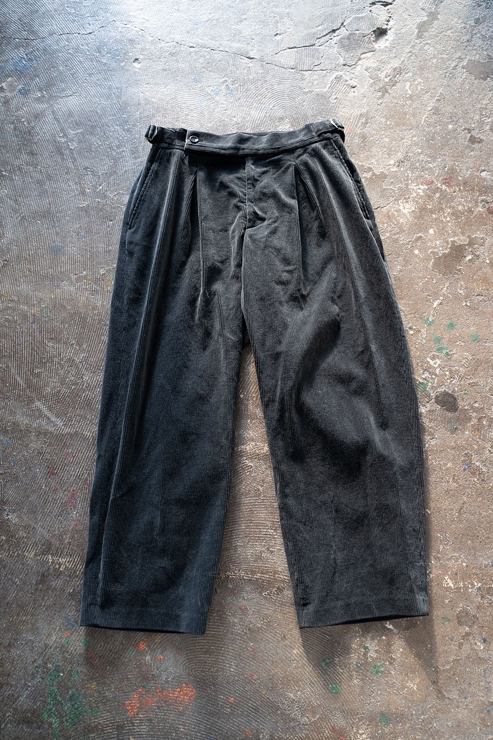 SAYATOMO - 【ラスト1点】【22AW】2-Tack Corduroy Trousers/2タック