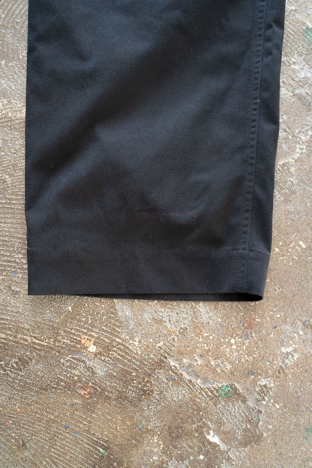 【ラスト1点】【22AW】2-Tack Baker Pants/2タックベイカーパンツ(BLACK)