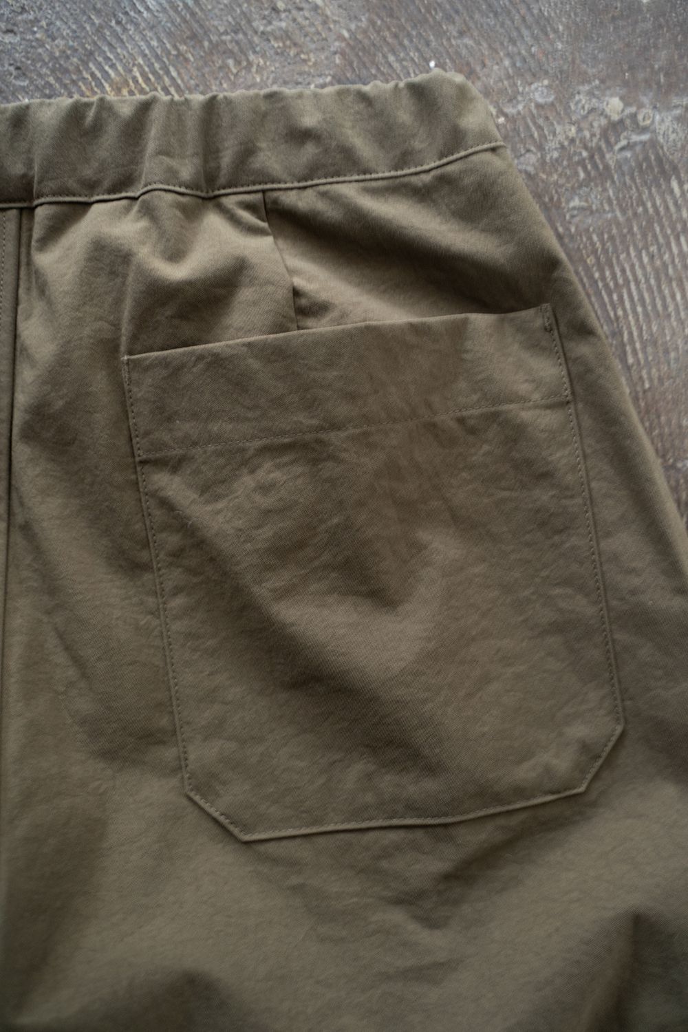 【ラスト1点】【24SS】ディープタックナイロンイージーパンツ(OLIVE)