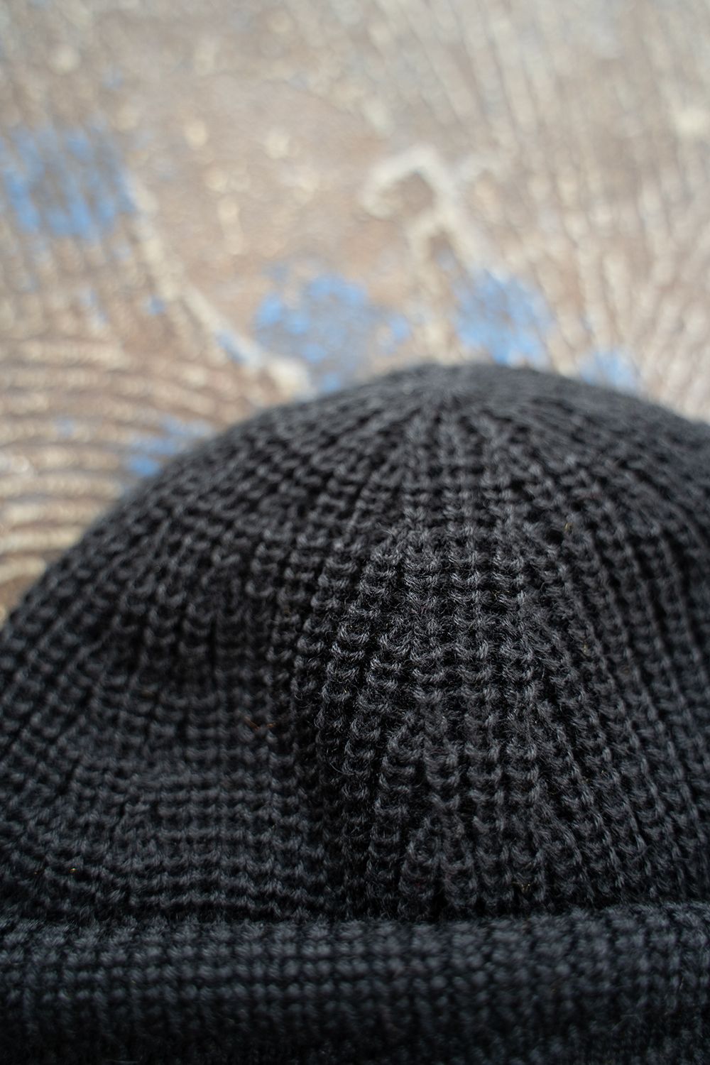 【23AW】Yagasuri Knit Cap(BLACK)