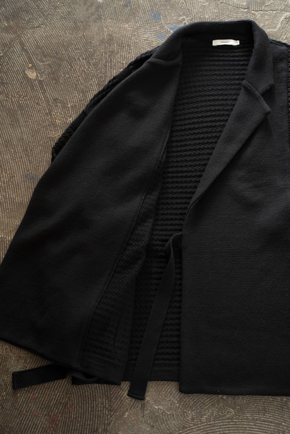【26AW】Akigumo Knit Jacket(BLACK)