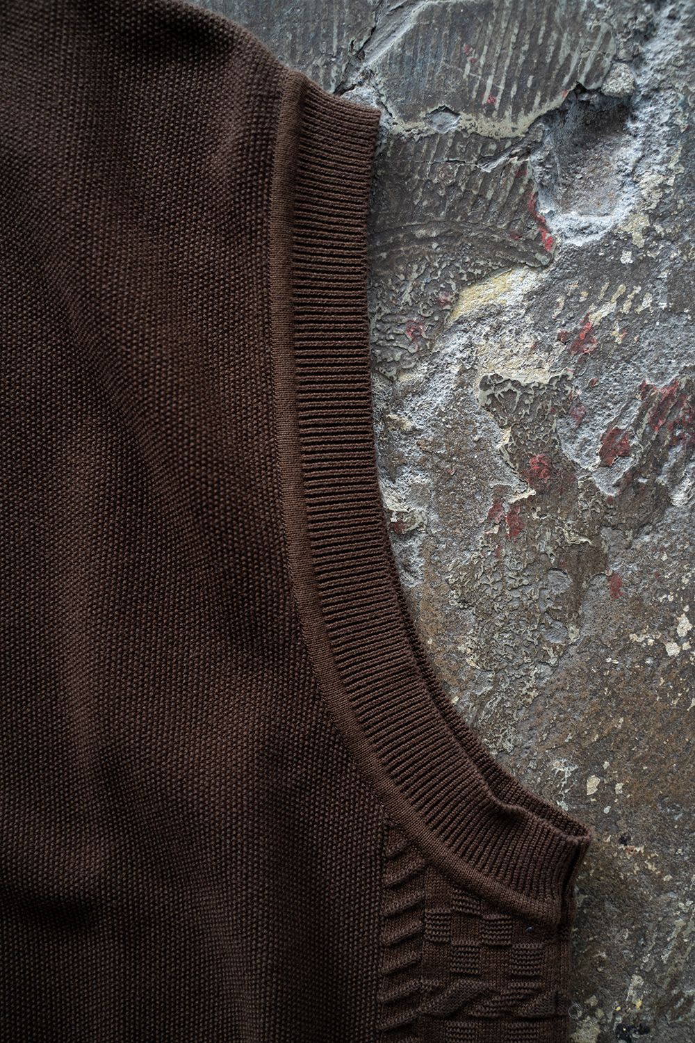 【ラスト1点】【24SS】Tsukushi Vest(BROWN)
