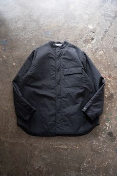【25AW】シンサレートシャツブルゾン(INK BLACK)