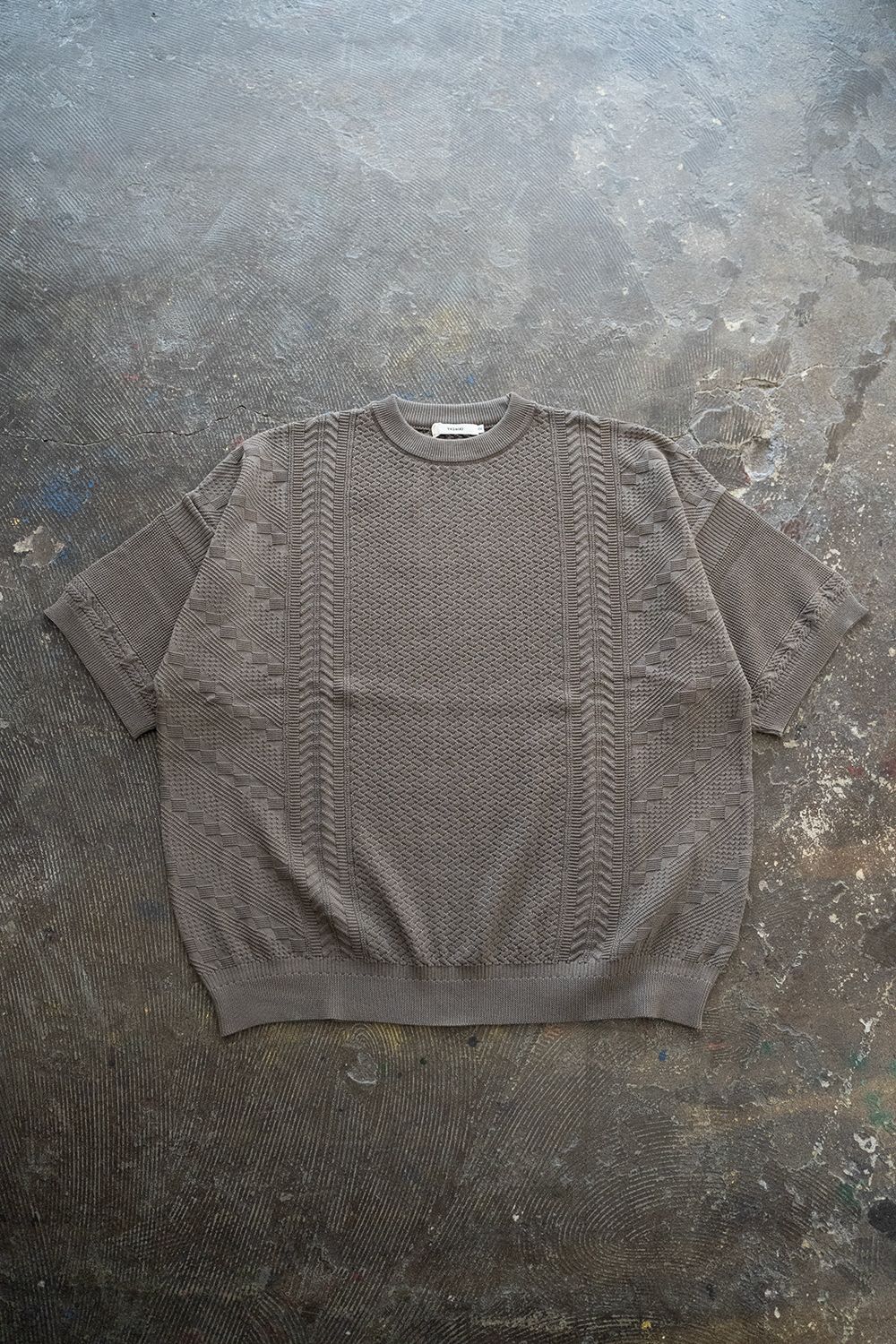 YASHIKI - 【ラスト1点】【23SS】Sakurakage Knit(GREIGE) | Salty