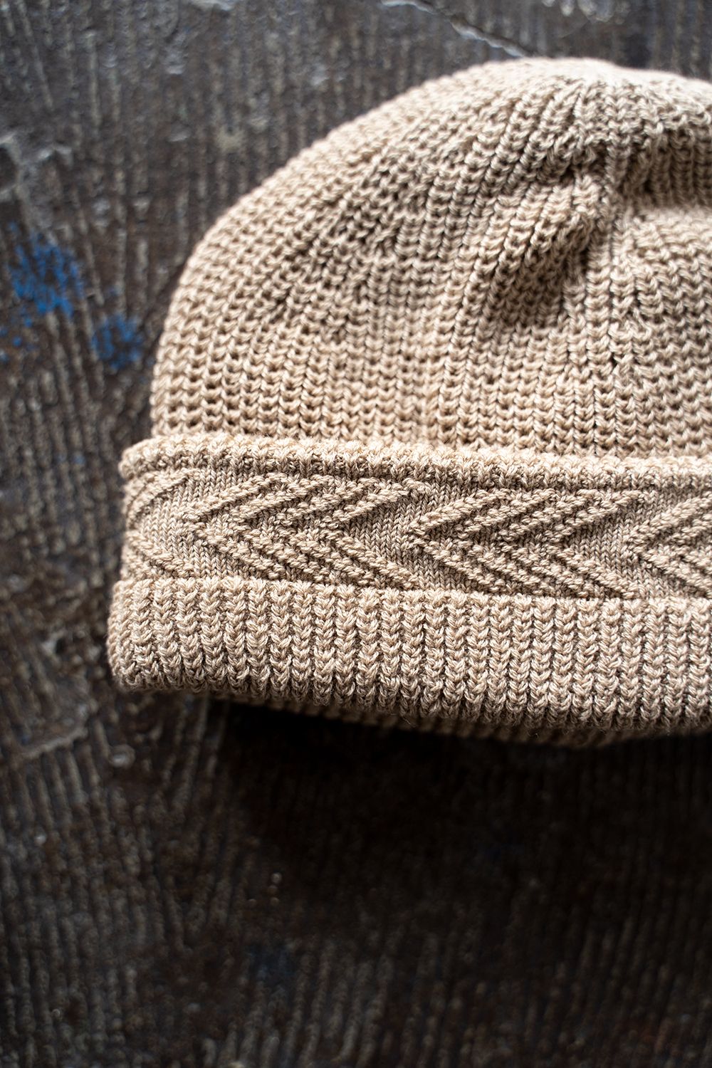 【22SS】Yagasuri Knit Cap(BEIGE)