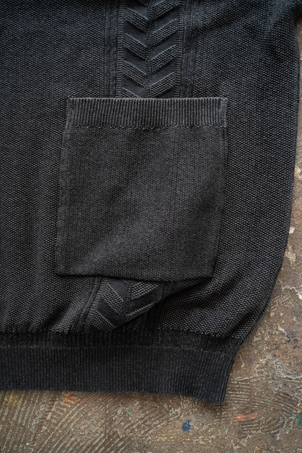 YASHIKI - 【ラスト1点】【25SS】Wadachi Cardigan(BLACK) | Salty