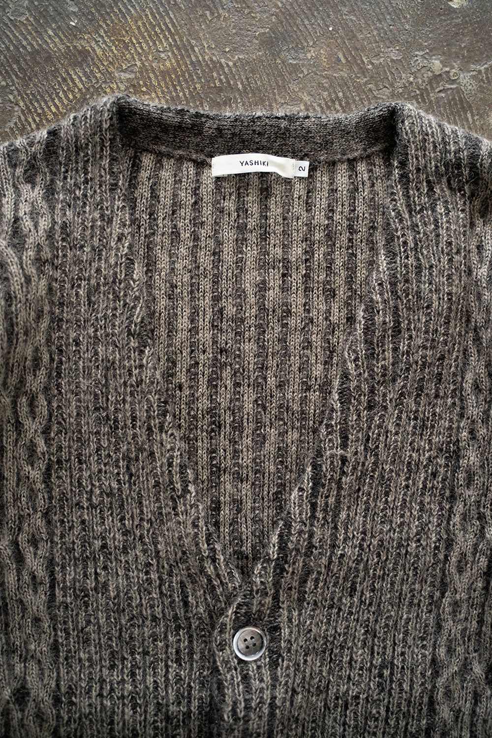 【25AW】Sekkei Mohair Cardigan(BEIGE)