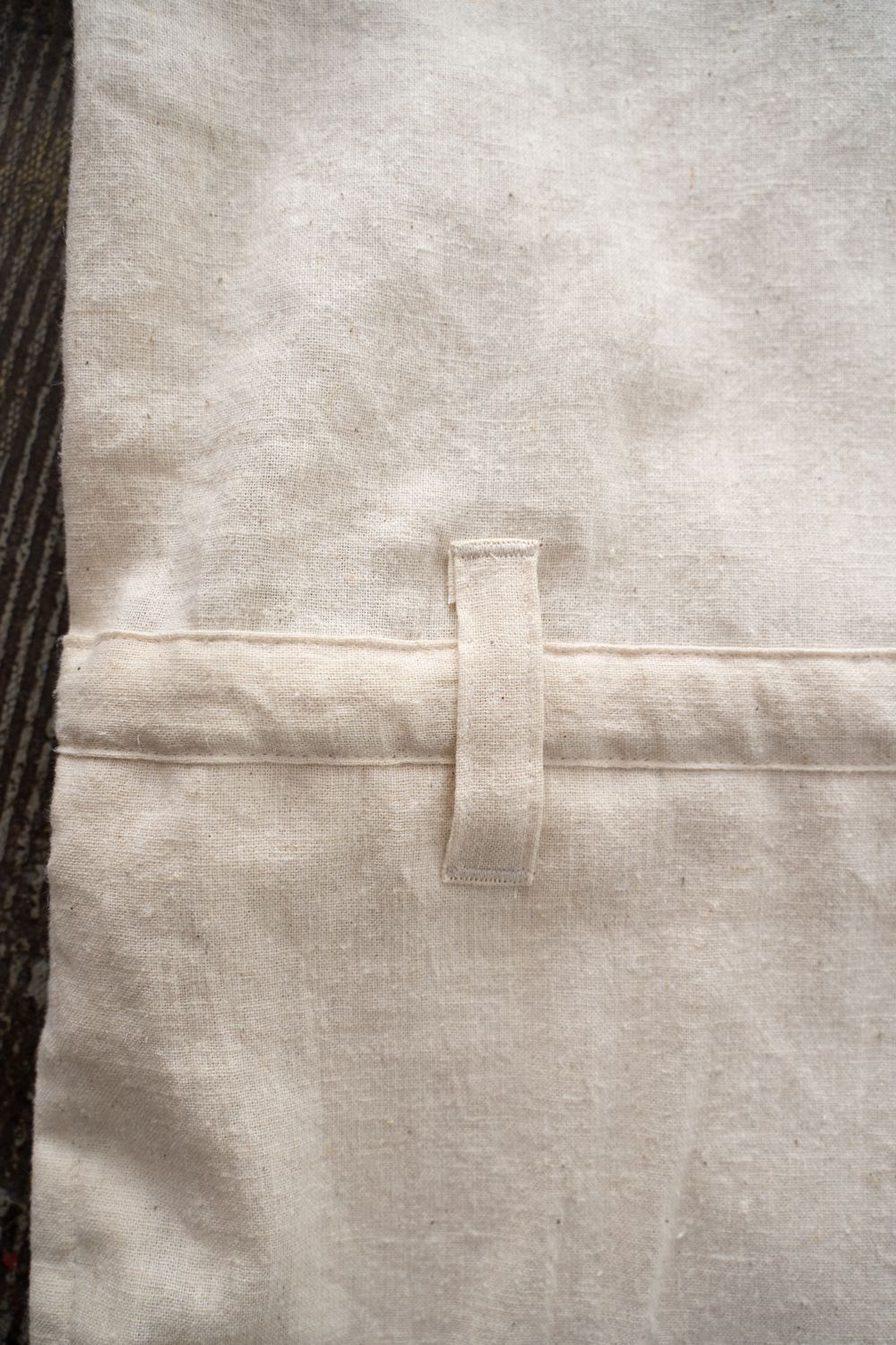 【26SS】"joint(short)"pajama【オールインワン】(washed cotton hemp NATURAL)