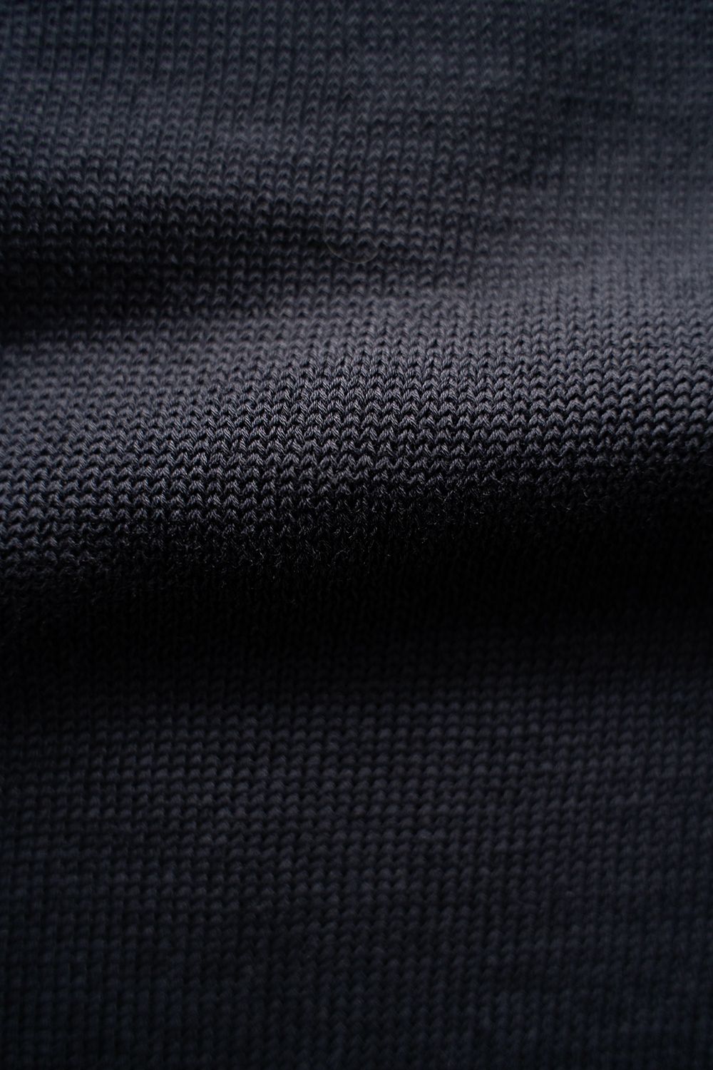 【ラスト1点】【25SS】強撚綿クルーネック10Gニット(NAVY)