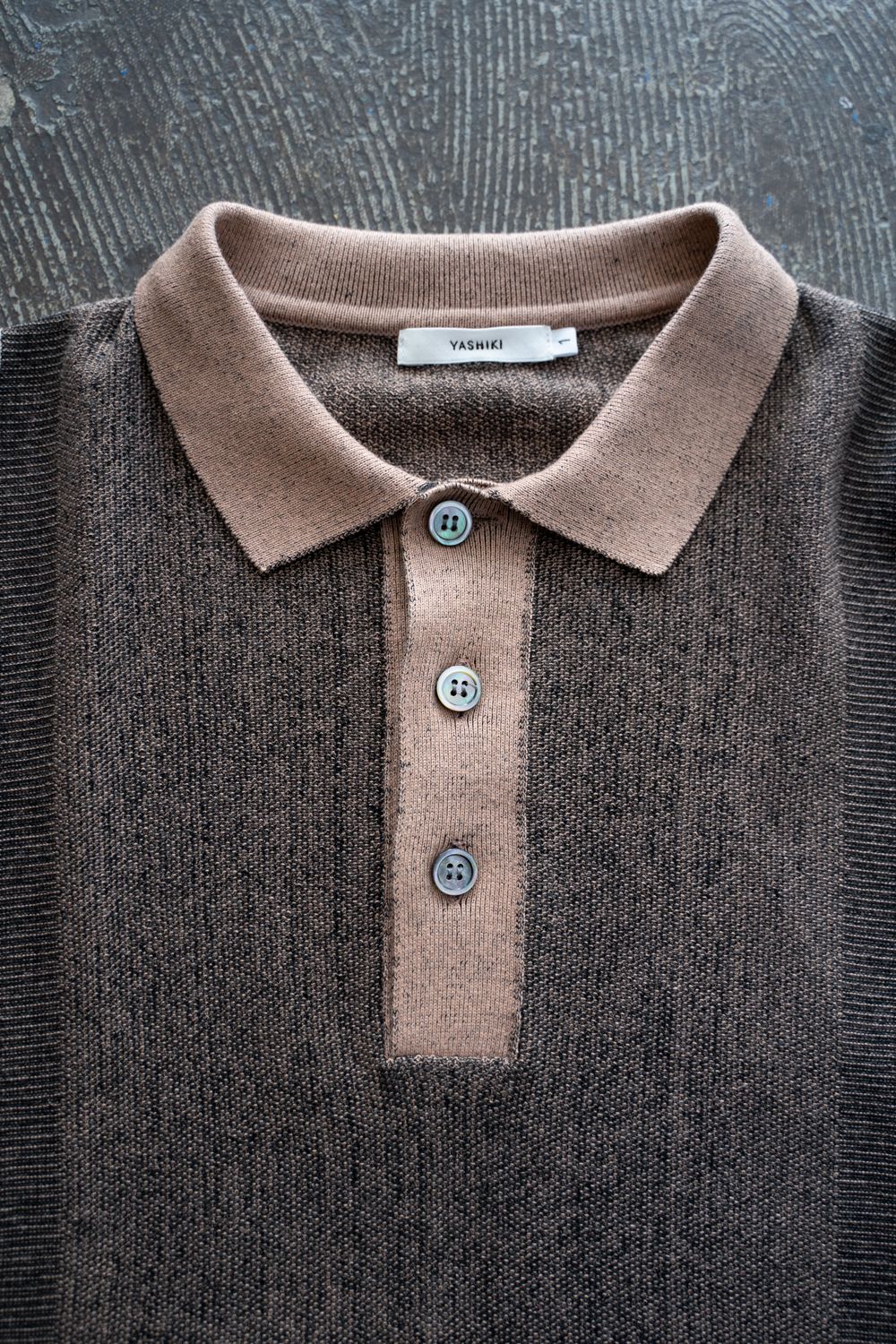 【26SS】Aotsuyu Knit Polo(PINK)