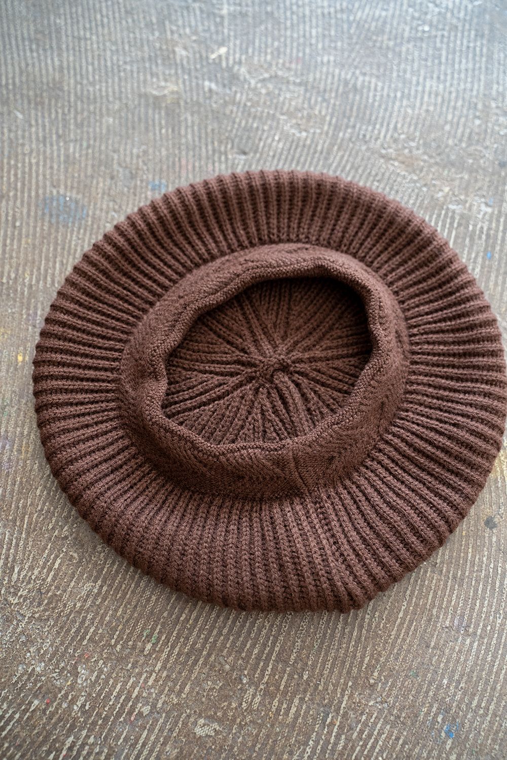 【ラスト1点】Yukitsuri Beret(BROWN)